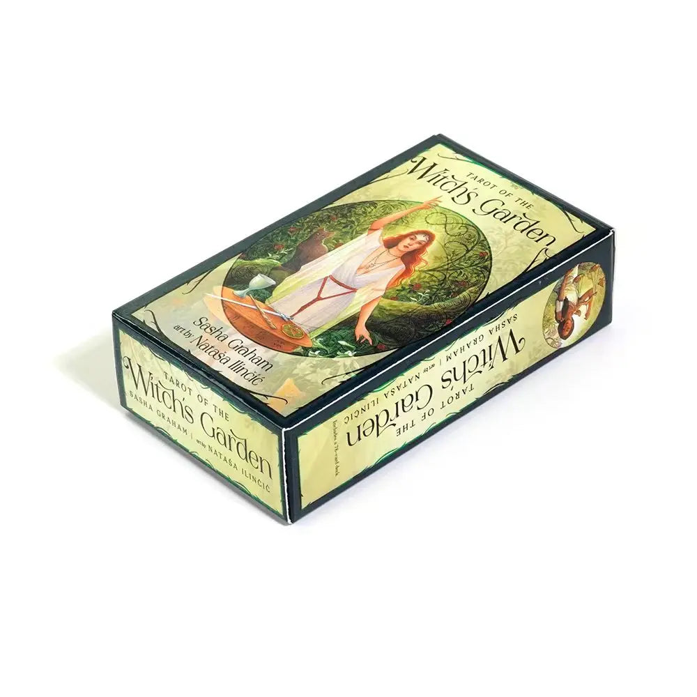 Witch's Garden Tarot Decks High Quality Divination Board Games Party Entertainment Games Tarot Cards Decks Divination Party Play