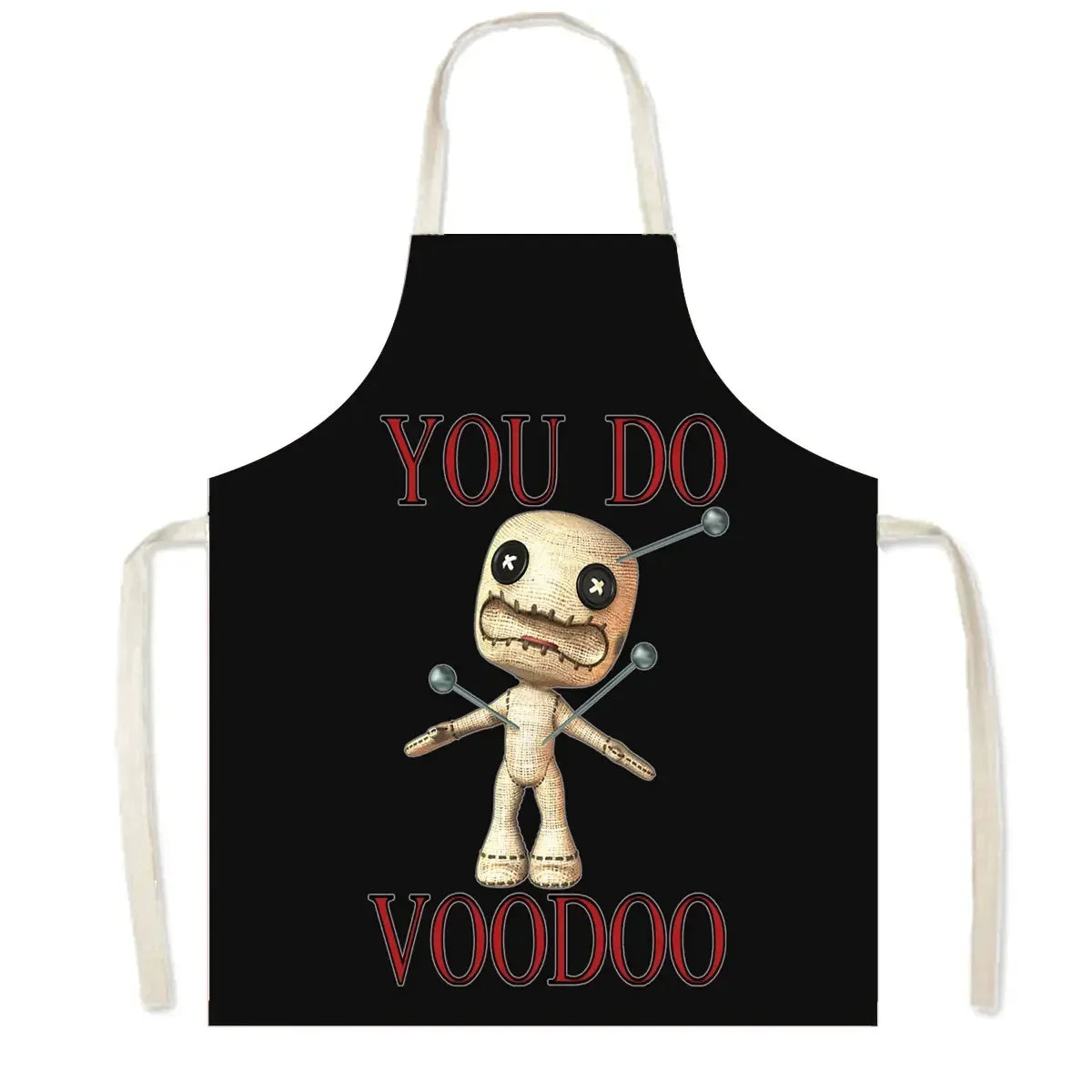 Witch Women Print Kitchen Apron Witchcraft Halloween Cooking Apron for Nail Salons BBQ Chef Waiter Household Cleaning Pinafore