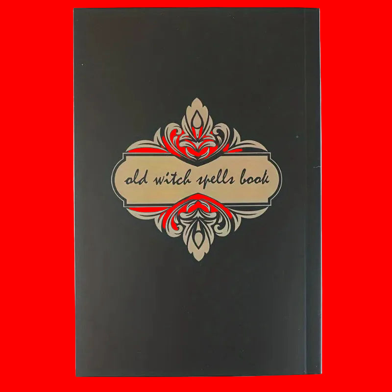 Old Witch Spells Book - Essential Tool for Witches & Wizard Beginners,  Perfect for Birthdays, Easter, Christmas, Halloween Gift