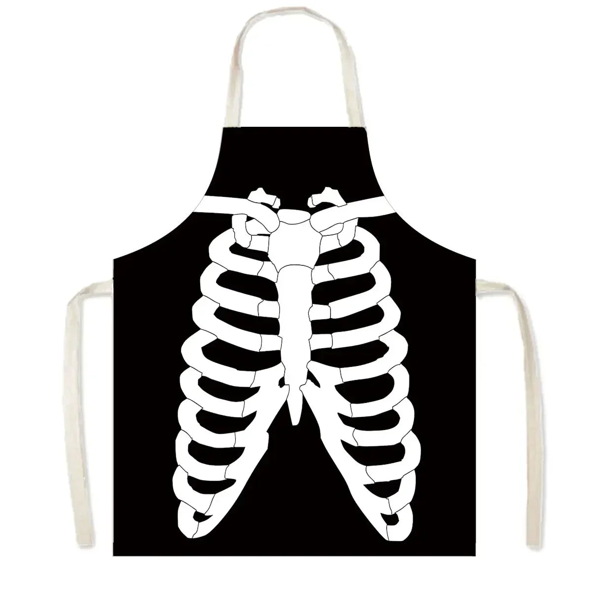 Witch Women Print Kitchen Apron Witchcraft Halloween Cooking Apron for Nail Salons BBQ Chef Waiter Household Cleaning Pinafore