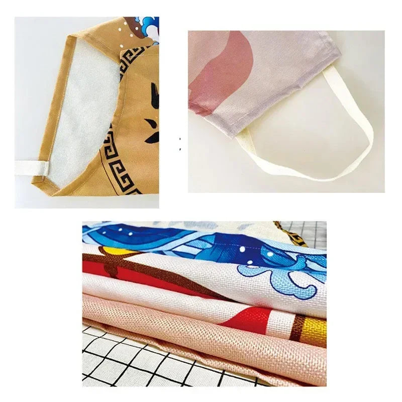 Witch Women Print Kitchen Apron Witchcraft Halloween Cooking Apron for Nail Salons BBQ Chef Waiter Household Cleaning Pinafore