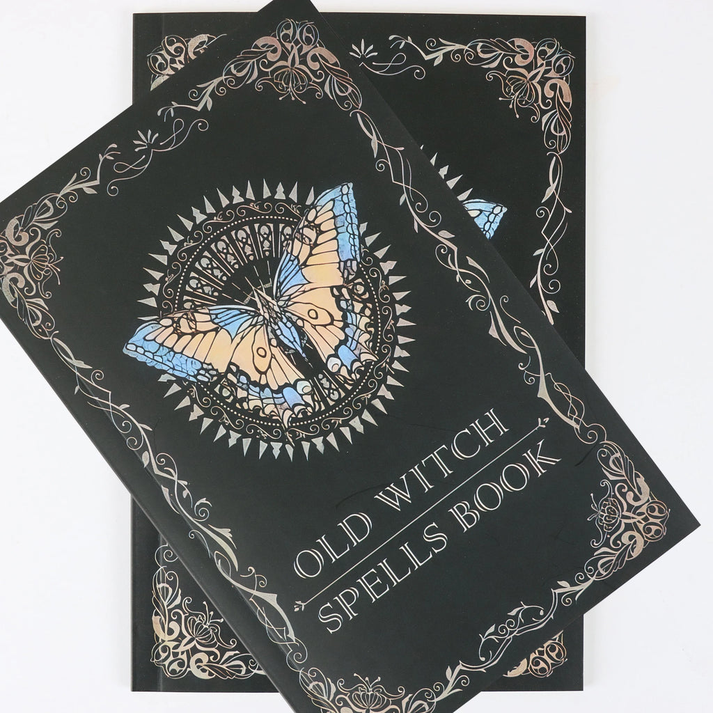Old Witch Spells Book - Essential Tool for Witches & Wizard Beginners,  Perfect for Birthdays, Easter, Christmas, Halloween Gift