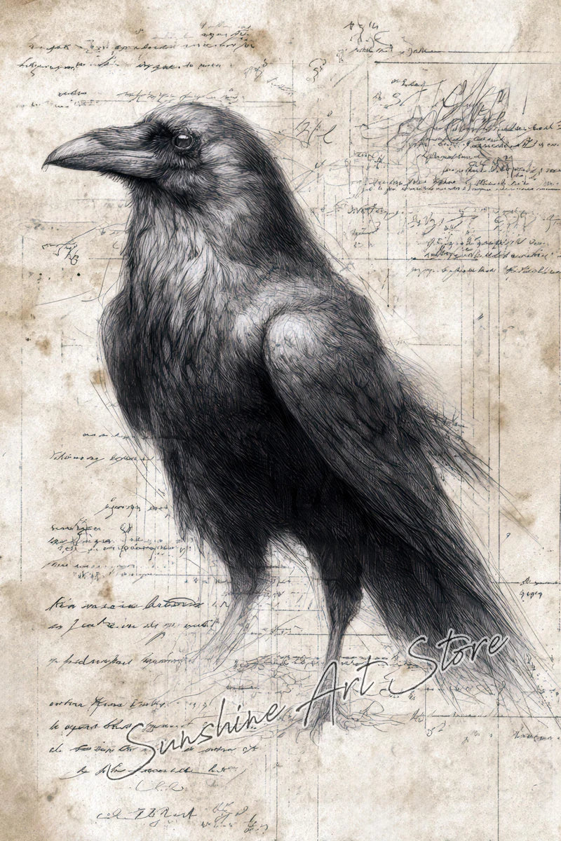 Witch Spell Book Pages Potion Book Vintage Gothic Wizard Witch Cottage Art Magic Poster Canvas Painting Wall Pictures Home Decor