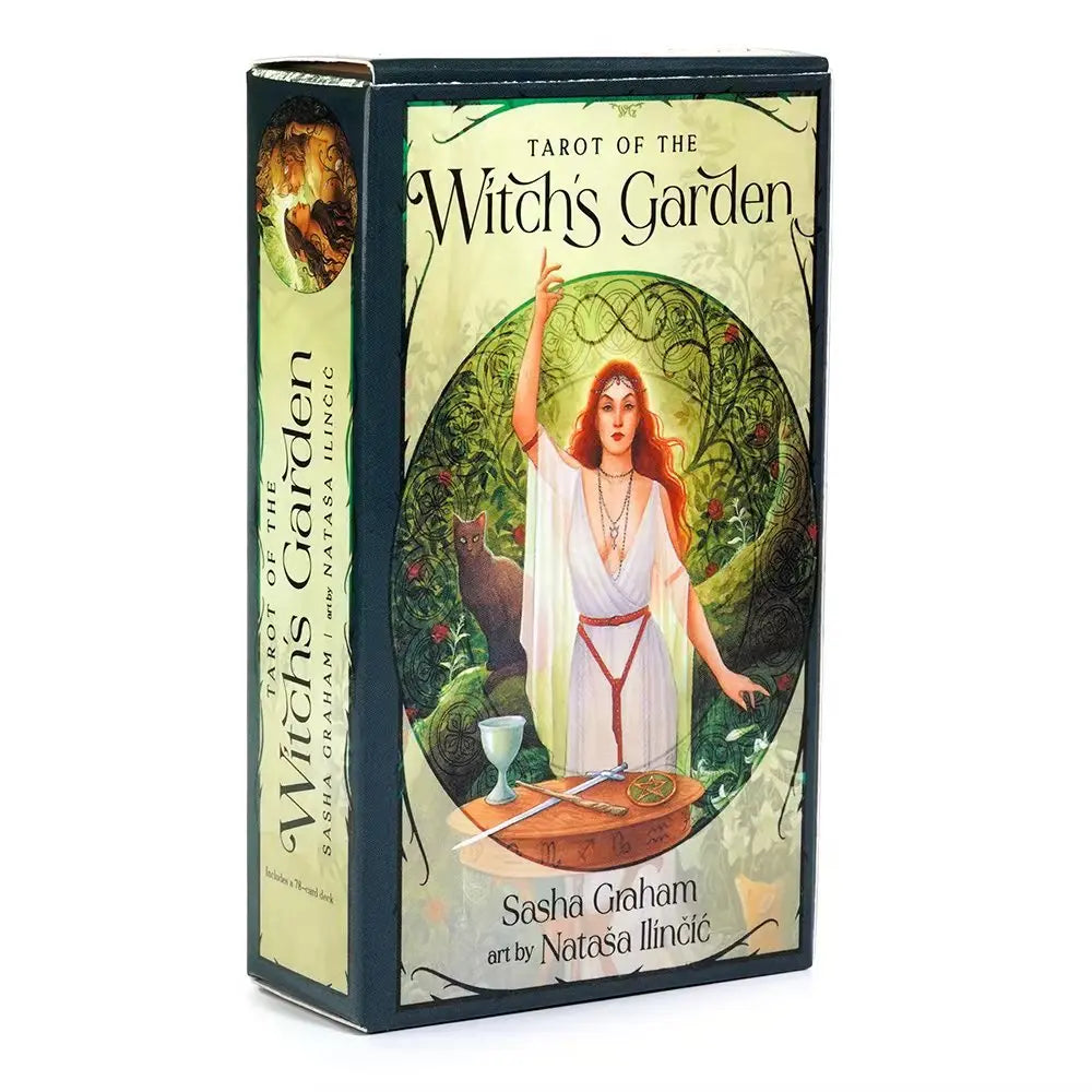 Witch's Garden Tarot Decks High Quality Divination Board Games Party Entertainment Games Tarot Cards Decks Divination Party Play